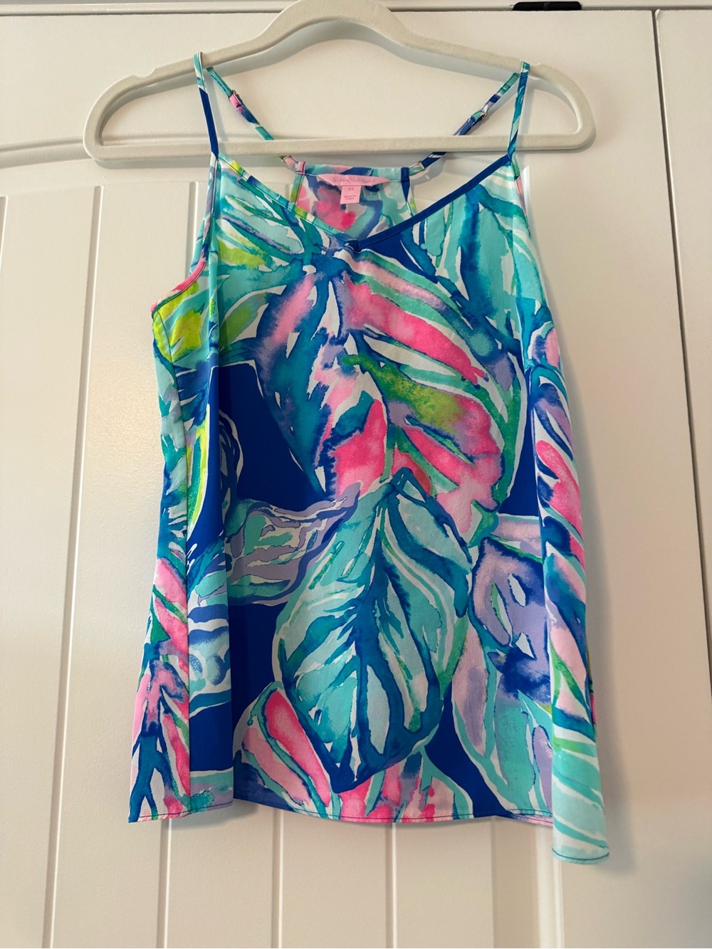 Lilly Pulitzer 100% Dusk Silk Top | Size XS